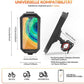 Suport ROCKBROS Suport telefon mobil bicicleta motocicleta universal 360° rezistent la apa