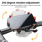 ROCKBROS suport biciclete telefon mobil suport moto ghidon 360° smartphone universal