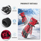 ROCKBROS manusi de iarna manusi de schi femei barbati calduroase rezistente la vant pentru ski snowboard -20 grade