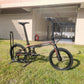 KABON Bicicletă pliantă de oraș fibră de carbon cu transmisie Shimano Altus 9S 20 inch