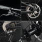 KABON Bicicletă pliantă de oraș fibră de carbon cu transmisie Shimano Altus 9S 20 inch