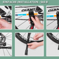 Suport pentru biciclete ROCKBROS Suport lateral reglabil pe inaltime aluminiu de 24-29 inch