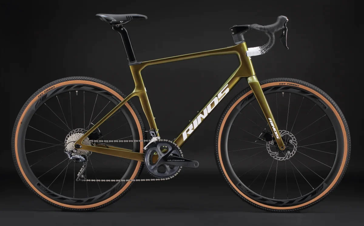 RINOS Bicicleta Gravel Carbon Sandman5.0 Shimano R8000 Ultegra