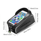 Geanta cadru ROCKBROS 017-1BK cu ecran tactil pentru telefoane mobile de pana la 6,5 inchi