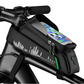 ROCKBROS 029 geantă pentru cadru de bicicletă geanta pentru biciclete husă impermeabilă pentru telefon mobil ecran tactil pentru telefoane mobile de până la 6,0 inci