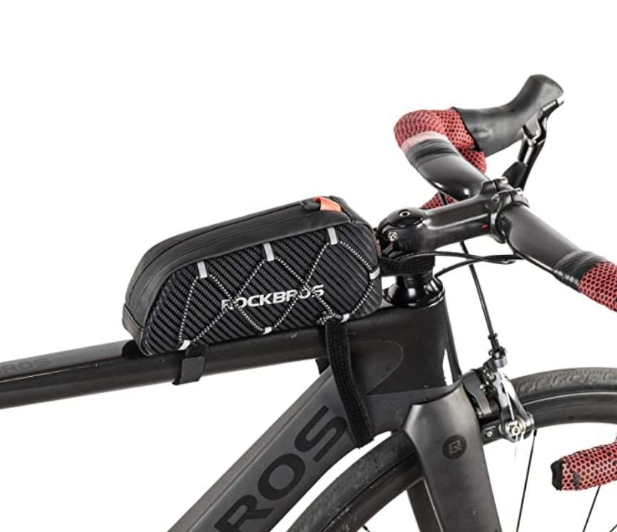 ROCKBROS 039BK geanta cadru geanta biciclete ca.1L pentru telefon mobil