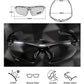 Ochelari de sport ROCKBROS 10001 polarizați cu 5 lentile interschimbabile Ochelari de ciclism