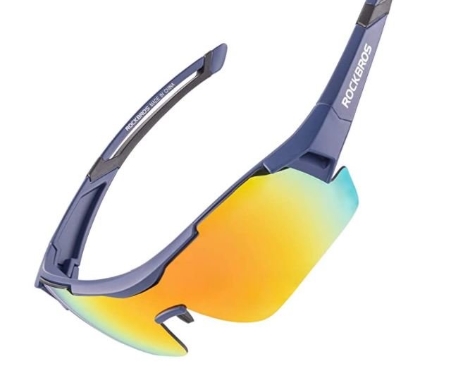 ROCKBROS 10117 Ochelari de ciclism Ochelari de soare polarizați