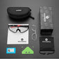 ROCKBROS 10161 Ochelari de soare fotocromatici Bike UV400 Protection