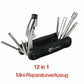 ROCKBROS 12 în 1 Mini Instrument Multifuncțional pentru Repararea Bicicletei