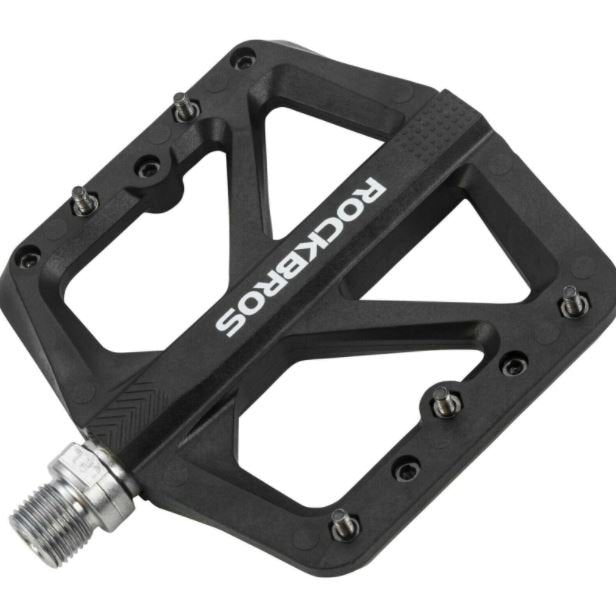 ROCKBROS Bicicletă Pedale din nailon Anti-alunecare MTB Pedale plate 9/16 inch 3 rulmenți etanșați