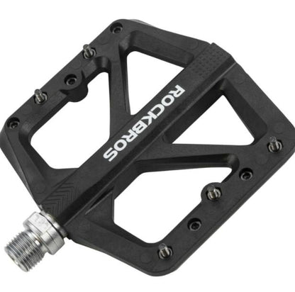 ROCKBROS Bicicletă Pedale din nailon Anti-alunecare MTB Pedale plate 9/16 inch 3 rulmenți etanșați
