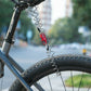 Încuietori pentru căști ROCKBROS mini bicicletă blocare pentru motociclete blocare prin cablu blocare cu combinație