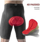 Pantaloni scurți de ciclism ROCKBROS femei bărbați elastic respirabil cu uscare rapidă cu pernă de scaun 3D