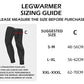 ROCKBROS LKPJ003 Incalzitoare pentru picioare pentru ciclism Incalzitoare de iarna S-3XL (1 pereche)