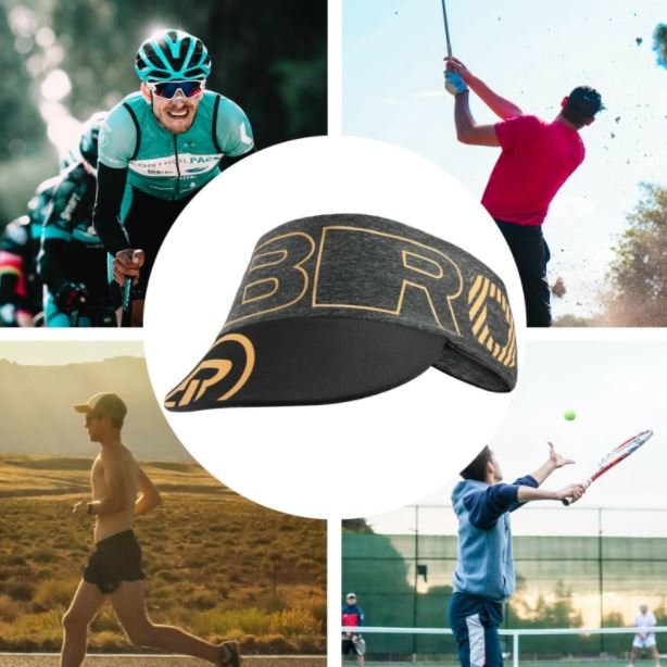 ROCKBROS Șapcă pentru biciclete pentru ciclism Pălărie cu bandă pentru cap cu parasolar