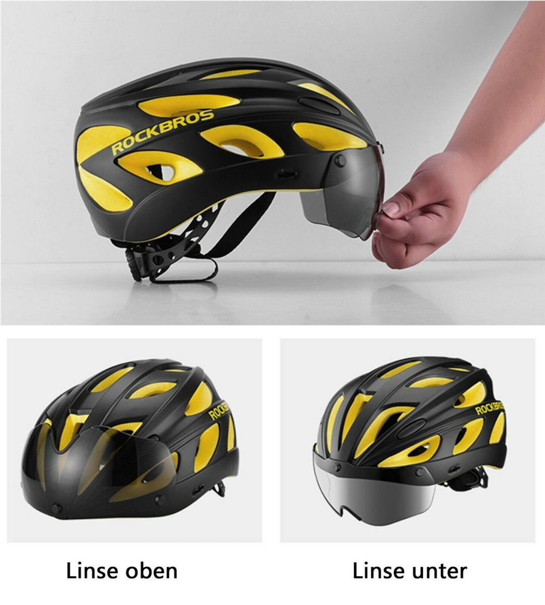 Căști biciclete de șosea ROCKBROS TT-16 flex
