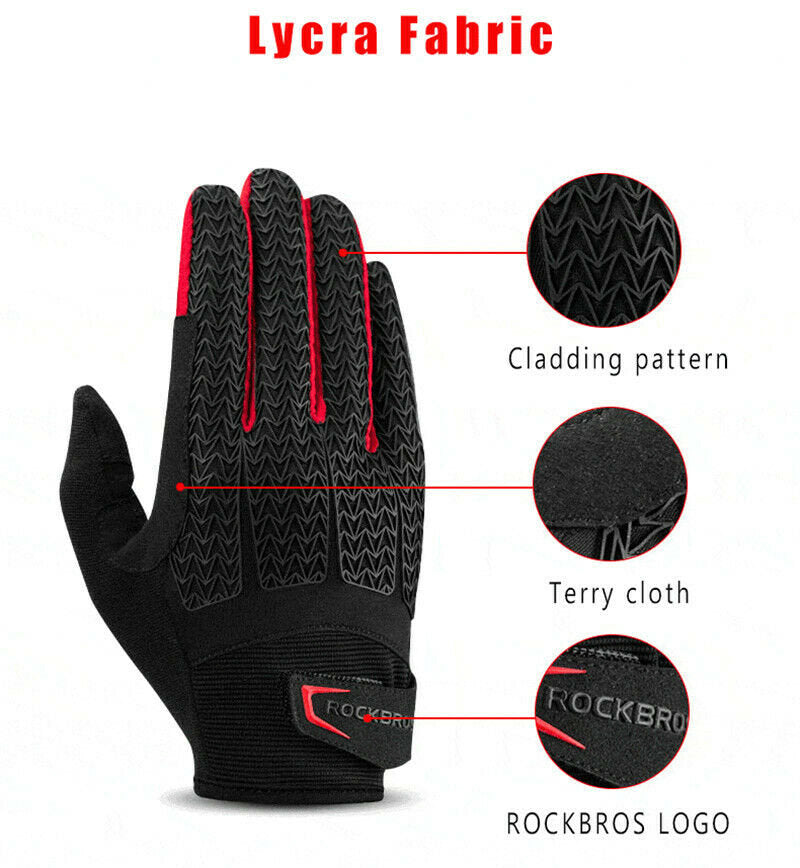 ROCKBROS S169-1 manusi de ciclism iarna touch screen