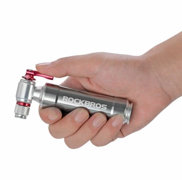 ROCKBROS SLAM-CO2HEAD CO2 pompa de aer pompa de bicicleta antigel