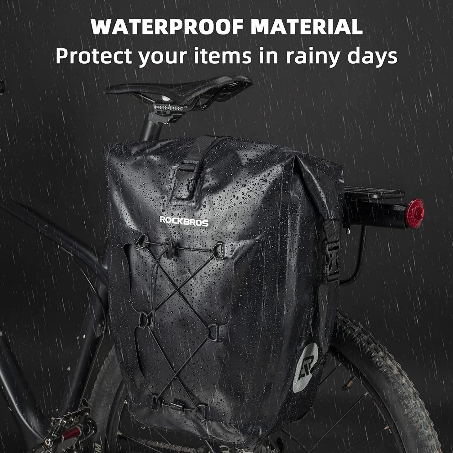 ROCKBROS geanta portbagaj impermeabila geanta biciclete 25L 5 culori