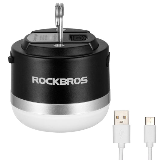 Lanternă de camping în aer liber ROCKBROS Lanterne USB 600 lumeni IPX65 LED Baterie reîncărcabilă